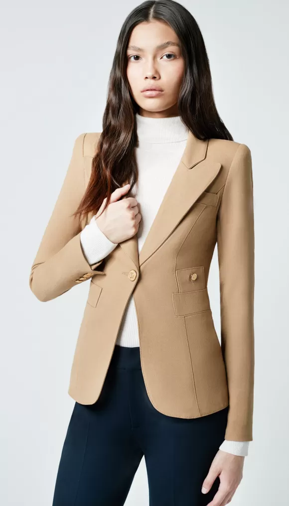 New Duchess Blazer Camel Duchess & Wrap Blazers