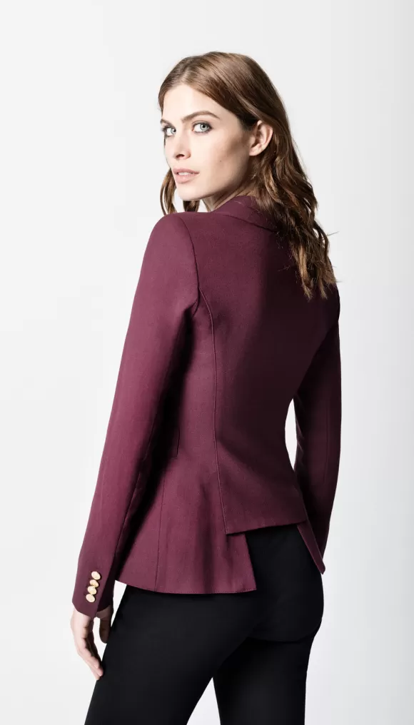 Shop Duchess Blazer Plum Duchess & Wrap Blazers